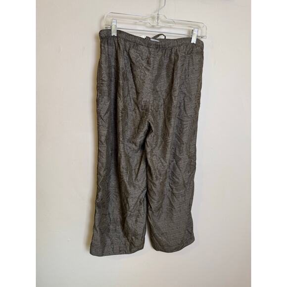 Columbia Women’s Floral Print Brown Drawstring Pants Sz M - Picture 3 of 4